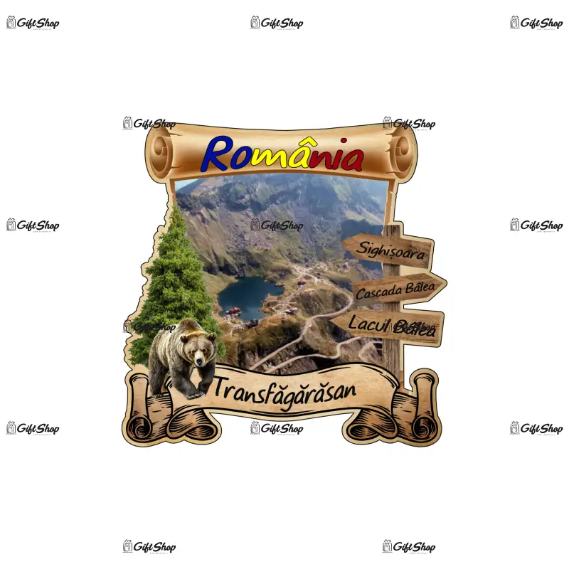 Transfagarasan, romania, magnet papirus, model mgs 213